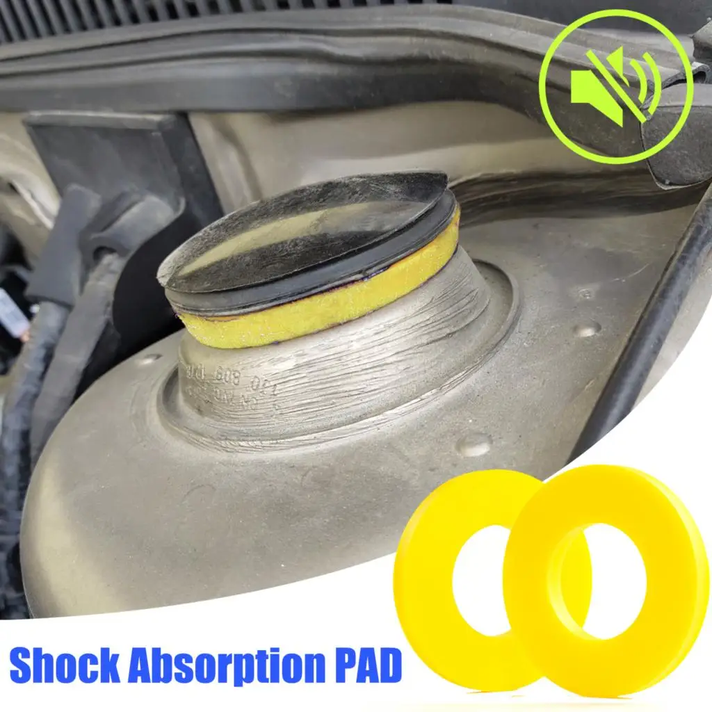 2PCS For Renault Duster Logan Sandero Nissan Terrano 2010-2022 Rack Top Mount Tower Suspension Shock Absorbing Rubber Bearing