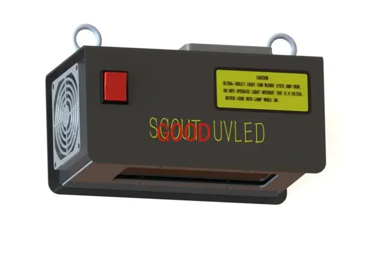 S3840-2K Lâmpada Preta Suspensa, Lâmpada Detecção De Defeitos De Partículas Magnéticas, LED, UV