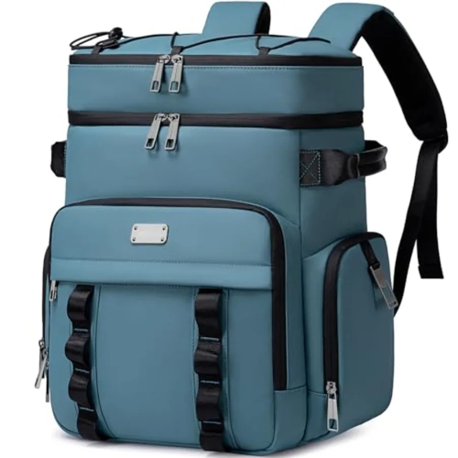 

Термосумка-рюкзак с двойным отделением, водонепроницаемая, мягкая, герметичная, для мужчин и женщин, для путешествий