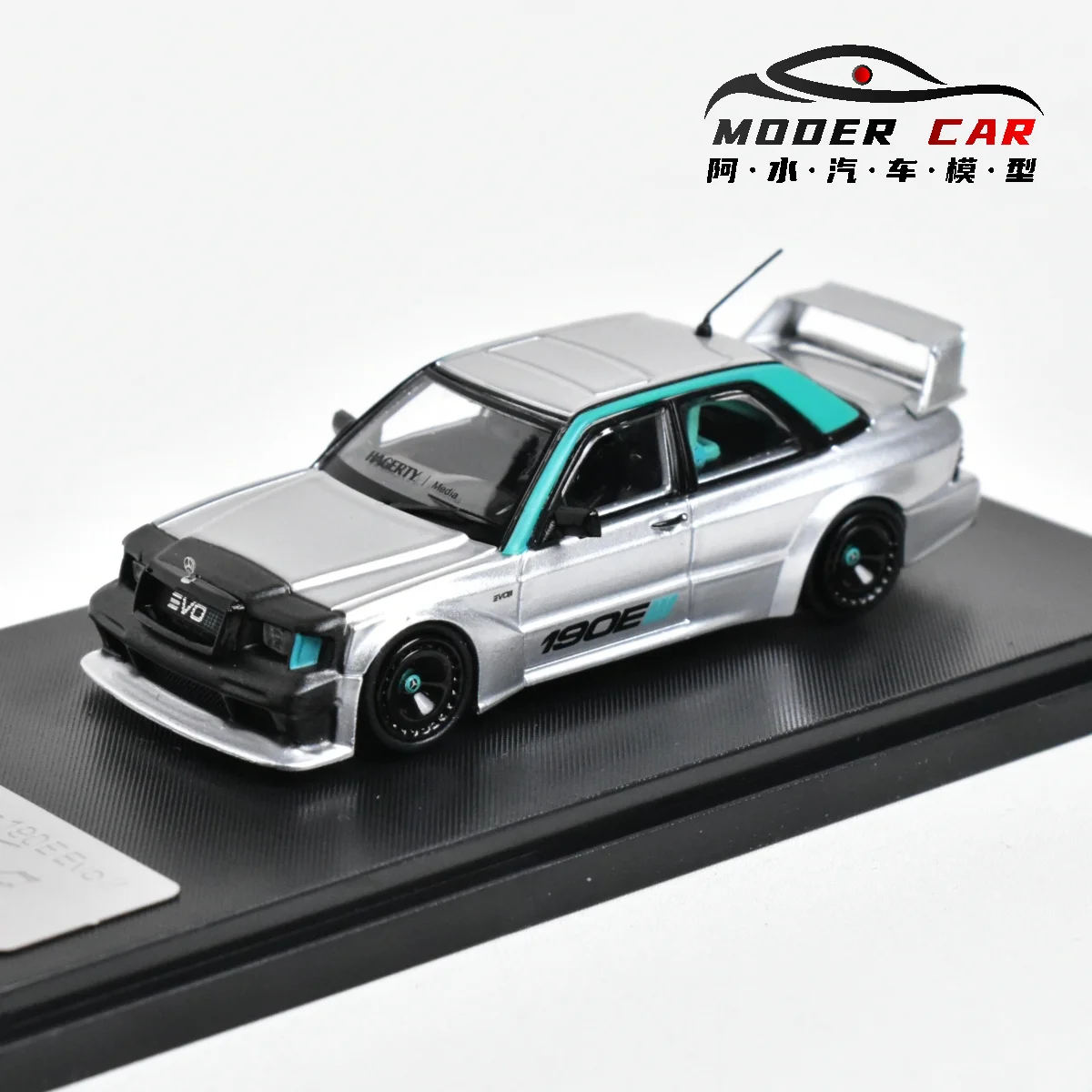 Rhino Model RM 1:64 190E W201 Evo III Diecast Model Car