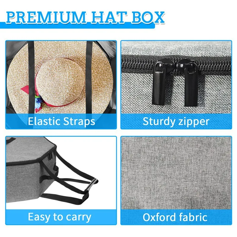 Hat Organizer Bag Hat Organizer Case For Bucket Hats Cowboy Hats Fedoras