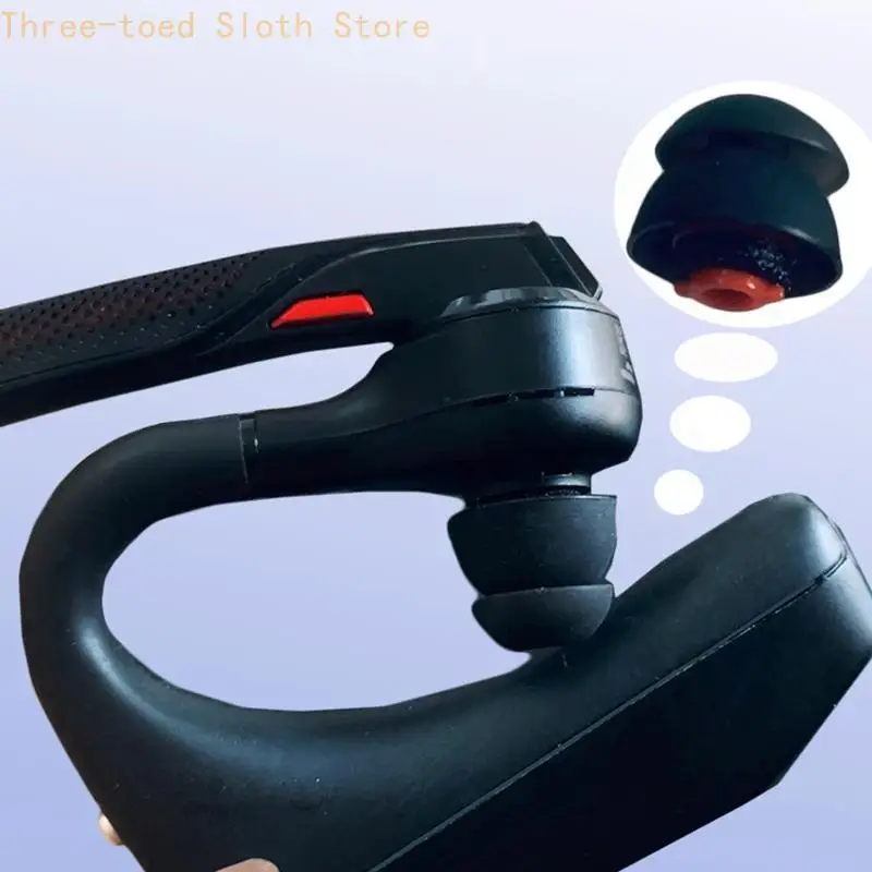 Silicone Earplug In-Ear Mount Tips Forplantronics 5200 Headset E74A
