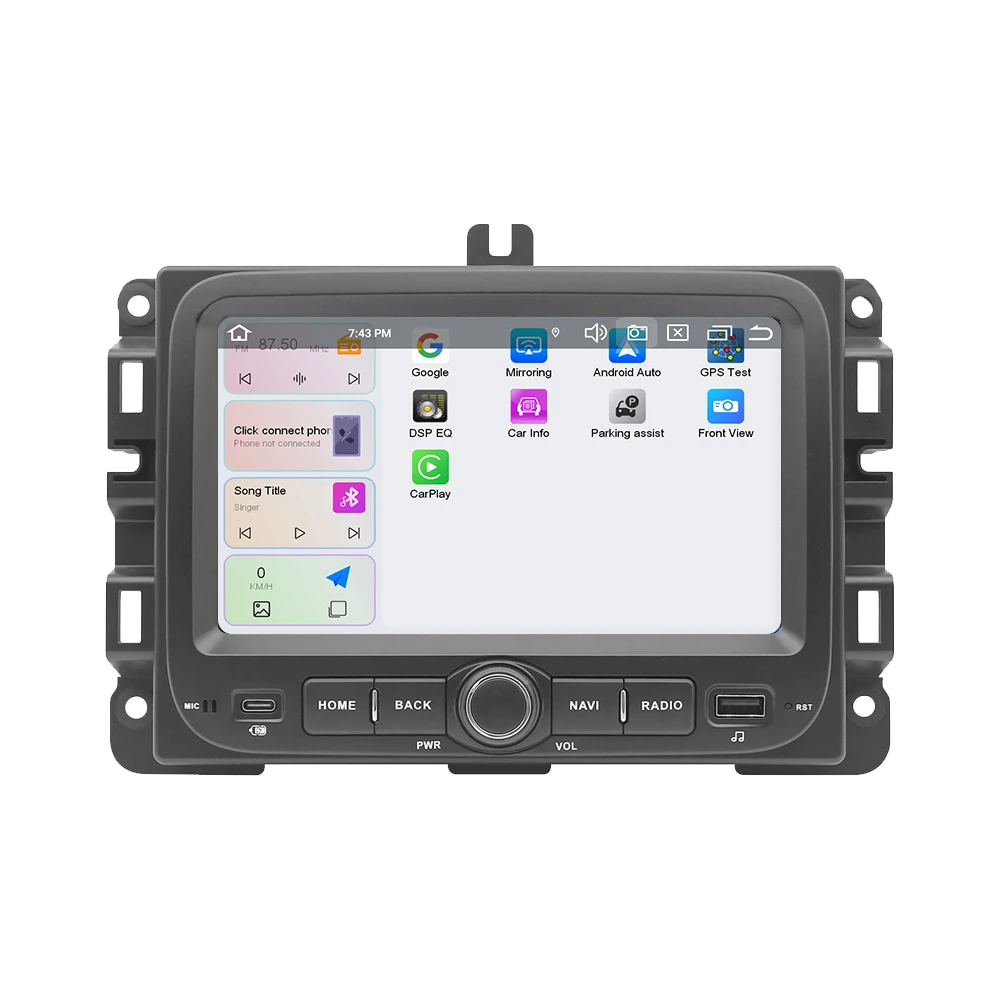 Android Multimedia Car Radio For Dodge Ram 1500 2500 3500 For Jeep Renegade 2010~2013 GPS Navigation Stereo Receiver Head Unit
