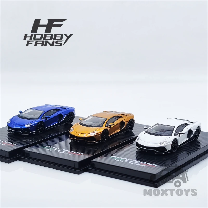 Hobby Fans 1:64 Aventador LP 780-4 Ultimae Diecast Model Car