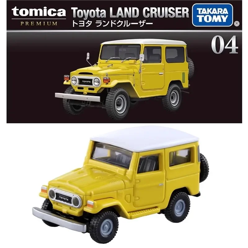 TOMY Toyota LAND CRUISER SUV Alloy Car Diecasts & Toy Vehicles Car Model Miniature Scale Model Car