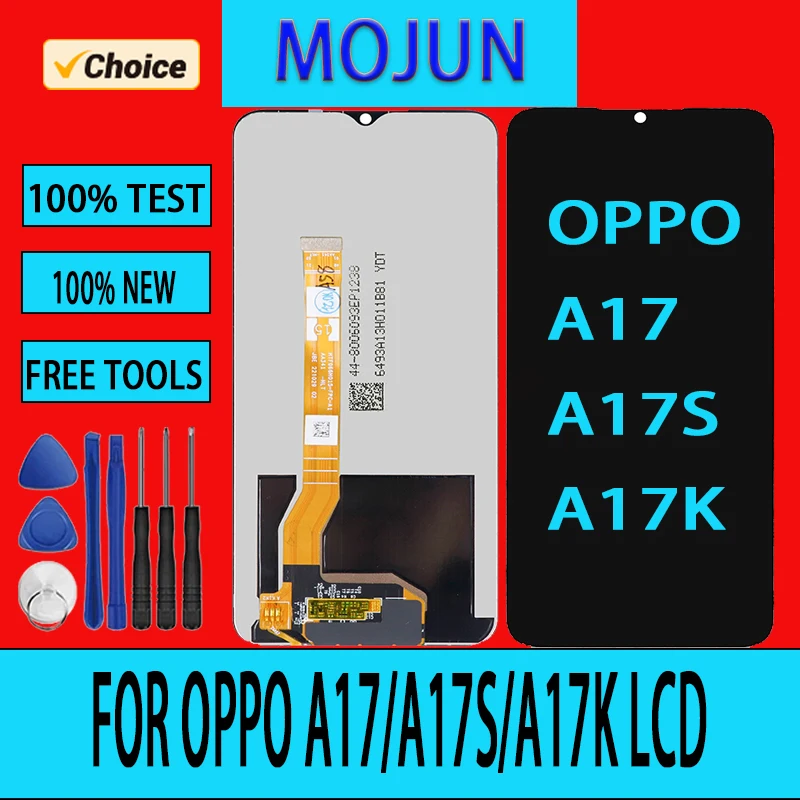 LCD Display For OPPO A17S LCD Display Touch Screen Digitizer Assembly For OPPO A17 A17S A17K LCD Screen Replacement