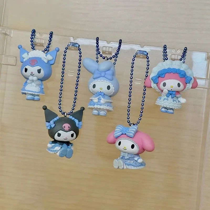 TOMY Echte 5 Stücke Gashapon MEINE MELODIE Kuromi  Lé Diego Diego Diego Diego Diego Diego Ver Sanrio Anime Figur Spielzeug Für Kinder Geschenk Sammeln Modell Ornamente