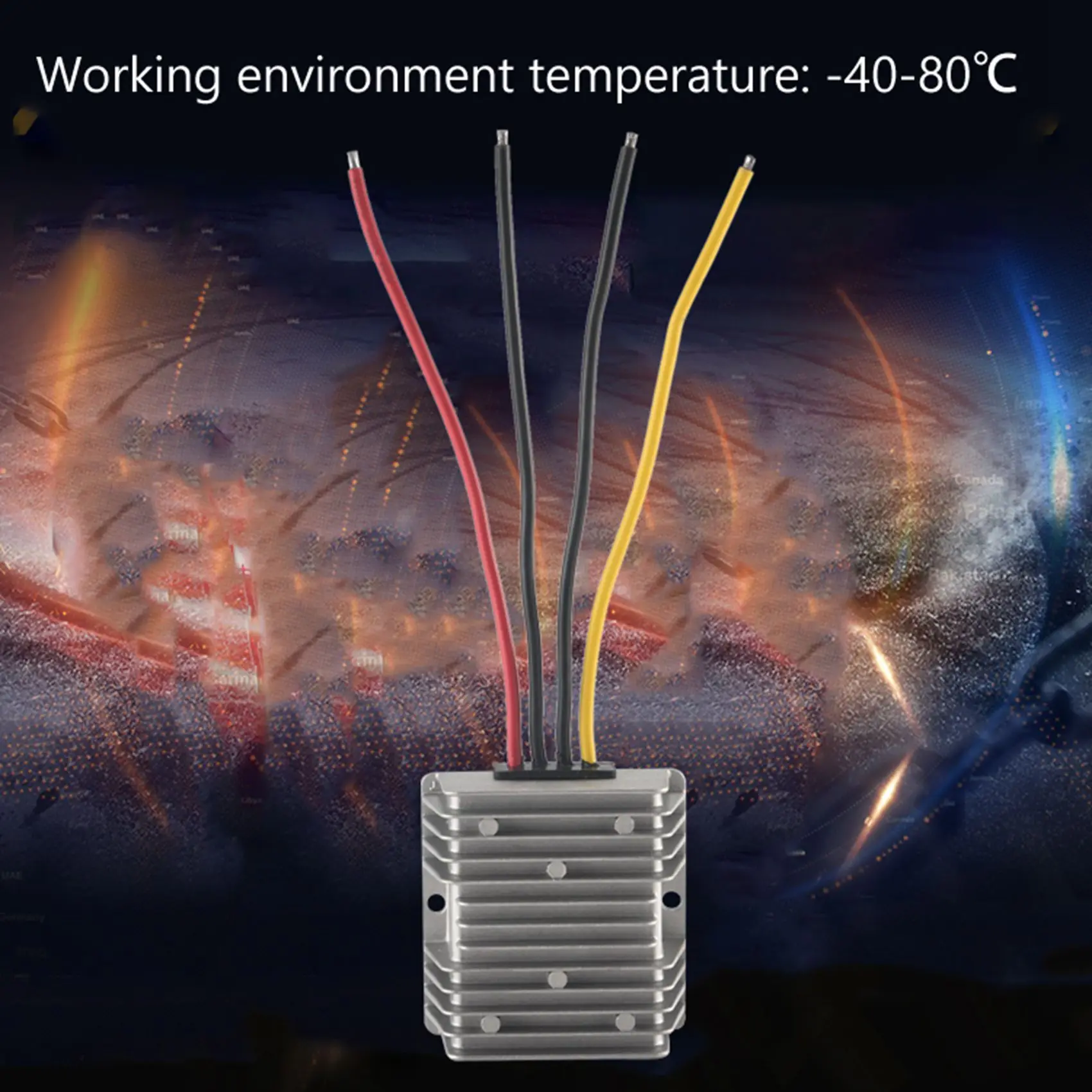 [NEWA64Z!】 24V To 12V 30A 360W DC DC Converter Step Down 24 Volt To 12 Volt Buck Regulator Voltage Transformer
