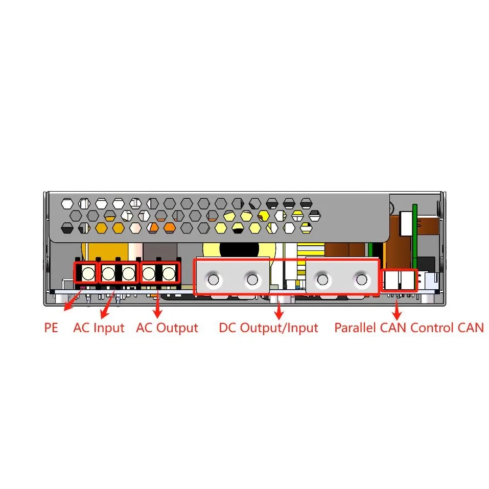 Versatile 2KVA 48V Bidirectional Power Module/Invert PCB for Various Applications - Image 3