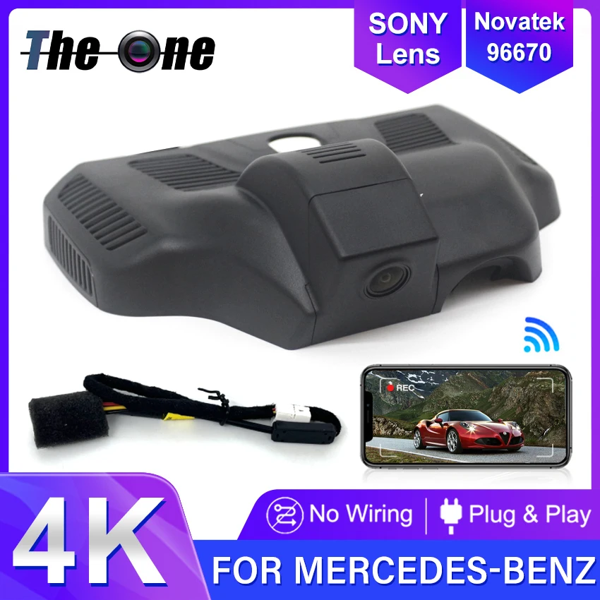 

4K Wifi Car DVR Recorder For Mercedes-Benz GLB 250 220 4Matic x247 2019-2023 Plug and play Dash Cam Camera For MB EQB 350 2022