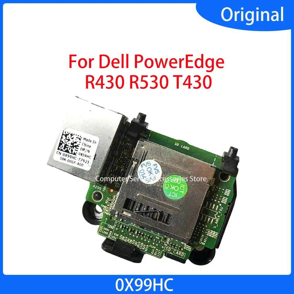 

0X99HC X99HC IDRAC 8 Enterprise Remote Card Compatible for Dell PowerEdge R430 R530 T430 Original Remote Access Card