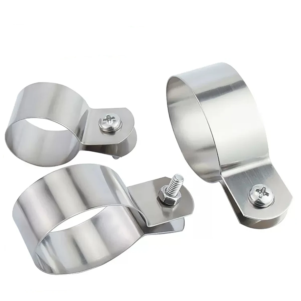 

304 / 201 Stainless Steel Grounding Wire Metal Material Pipe Clamp