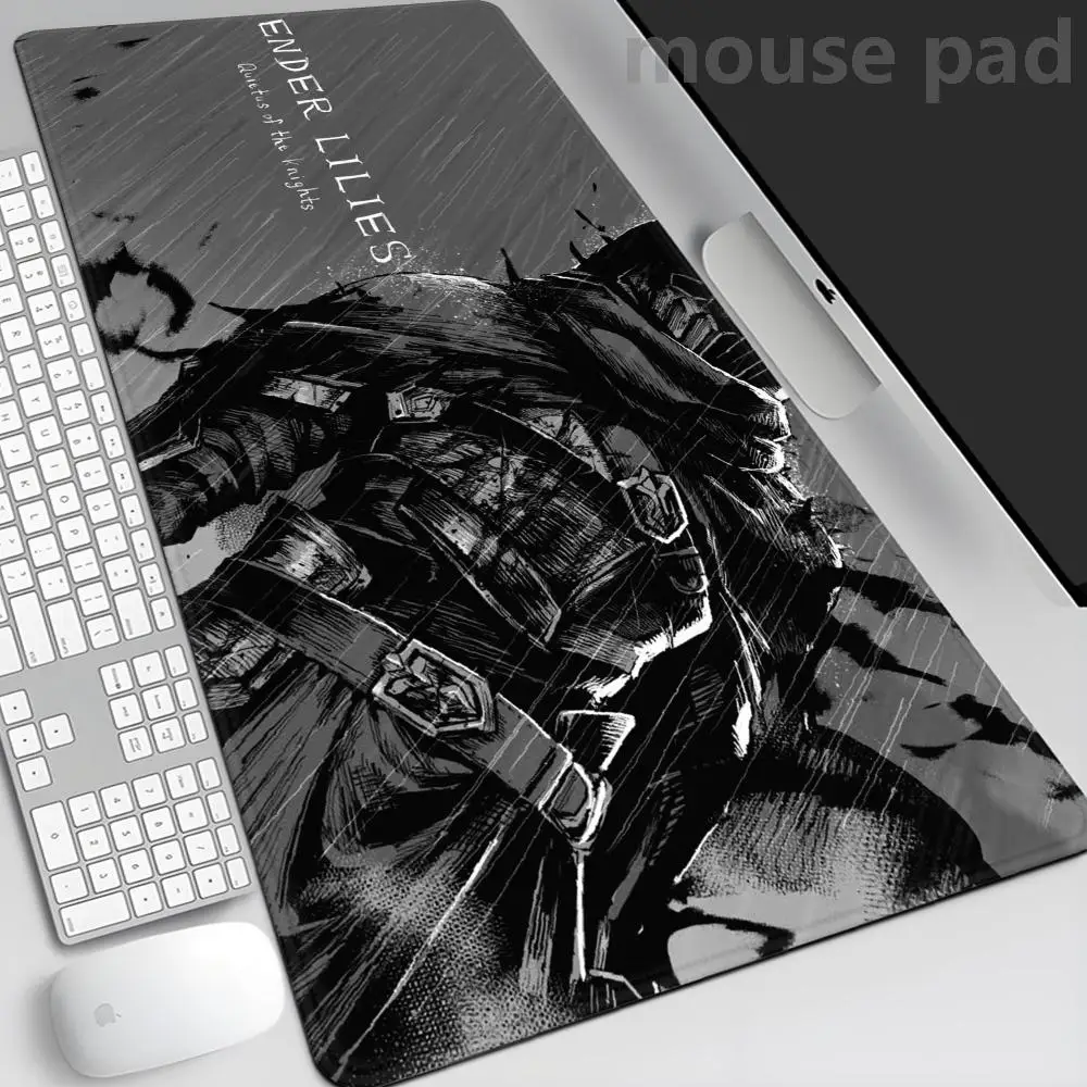 

Mouse Pad Non-Slip Rubber Edge locking mousepads Game play mats Fighting Game ENDER LILIES Quietus for notebook PC computer