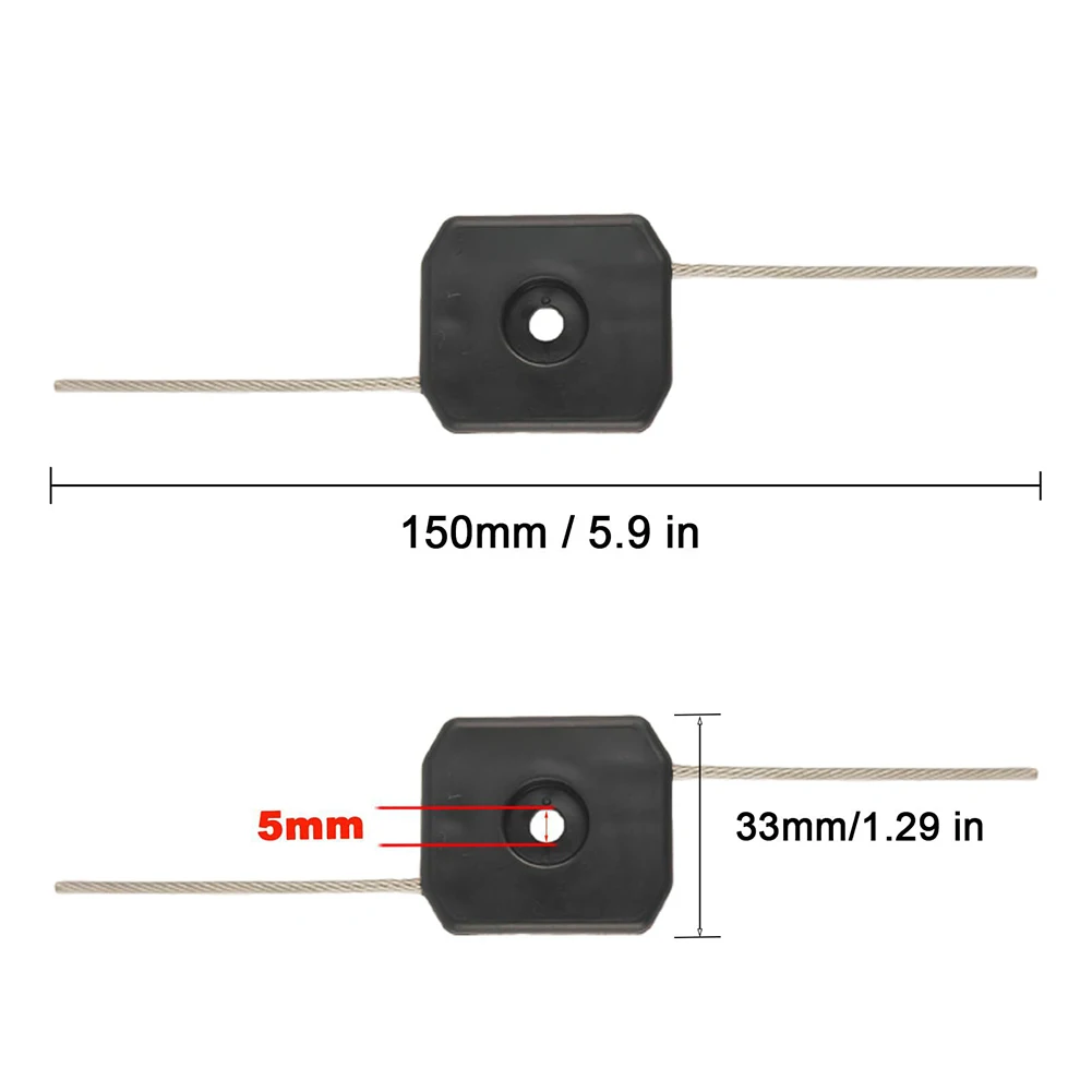 10 Count Replacement String Trimmer Heads Designed for 150mm Trimmer Models Used in Routine Grounds Maintenance and Edging Tasks