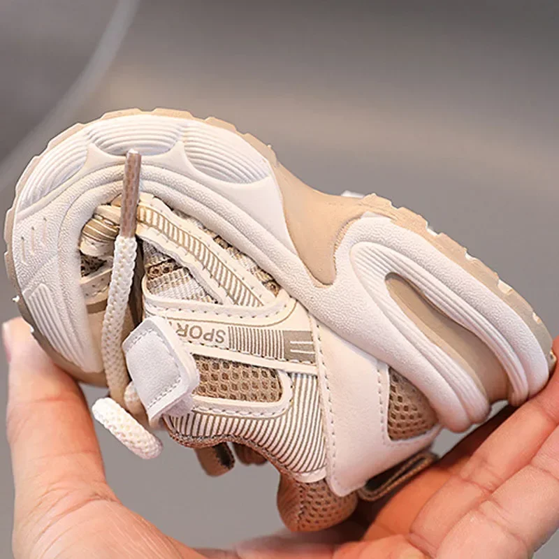 Kids Mesh Breathable Sports Shoe Versatile Infant Boys Girls Baby Casual Shoes Spring Autumn Children Running Sneaker