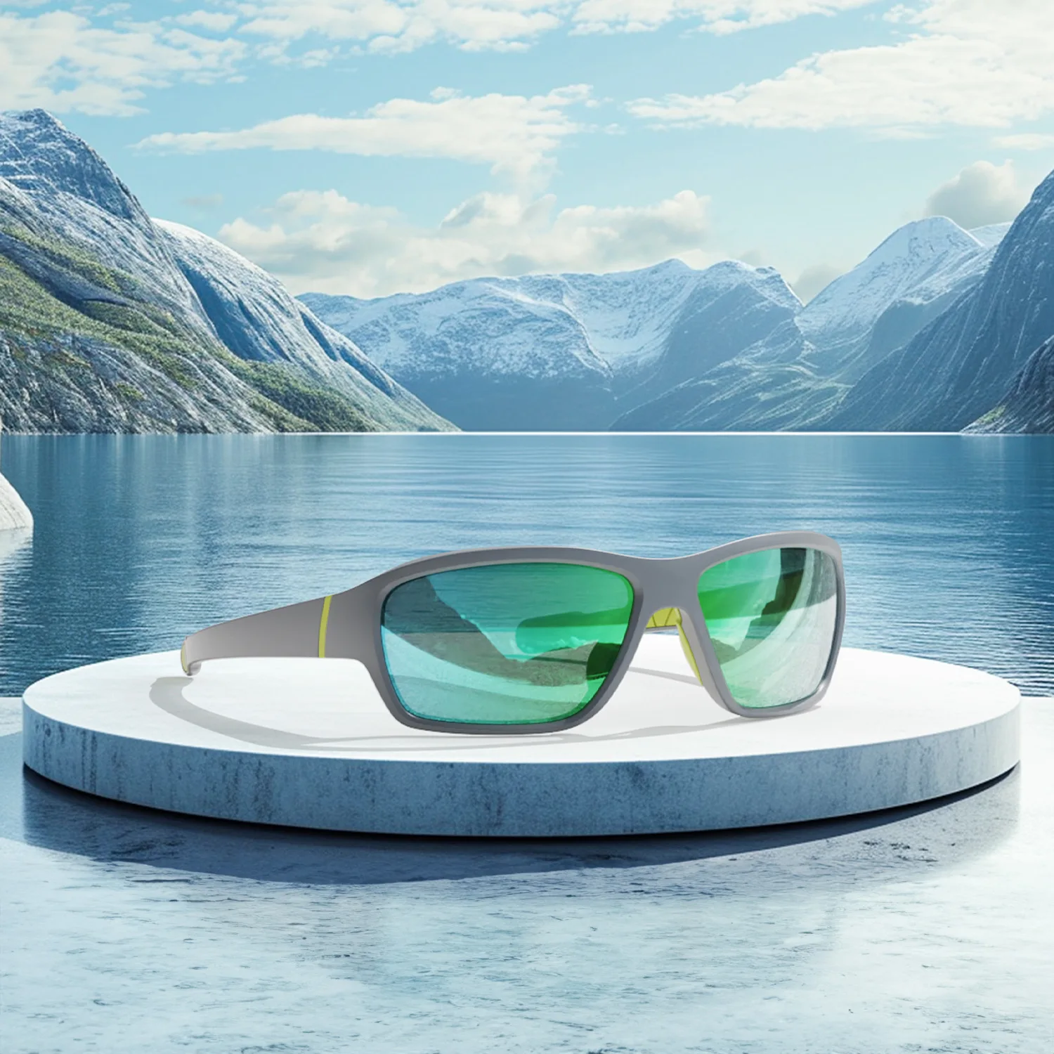 

Men's Water Anti-glare Professional Fishing Surfing Polarized Sunglasses TR90 Sports Sunglasses