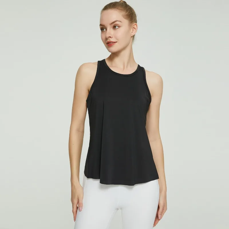 

Women's Yoga Shirts Sleeveless Athletic Fitness Racerback Sports Vest Comfortable U-neck Vest Training Sport Tank Tops New