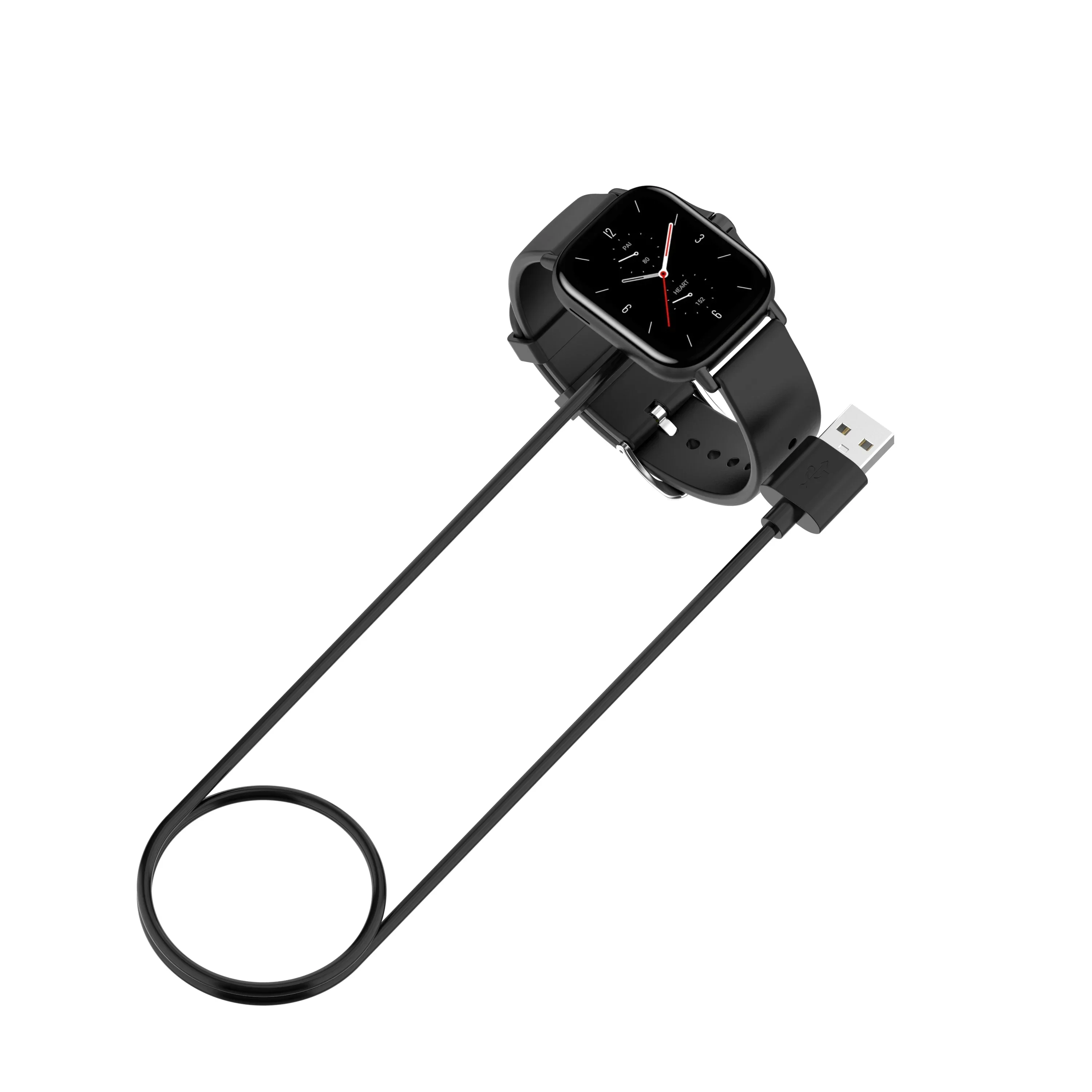 Charging Cable For Huami Amazfit GTR 2 2e/GTS 2 2e Mini/Bip U/Pop Pro/Zepp/t-rex ProE USB Fast