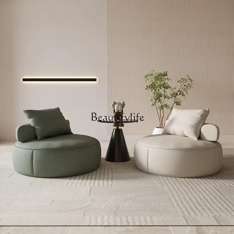 

LJYNordic lazy sofa single bedroom sofa lying seat light luxury simple