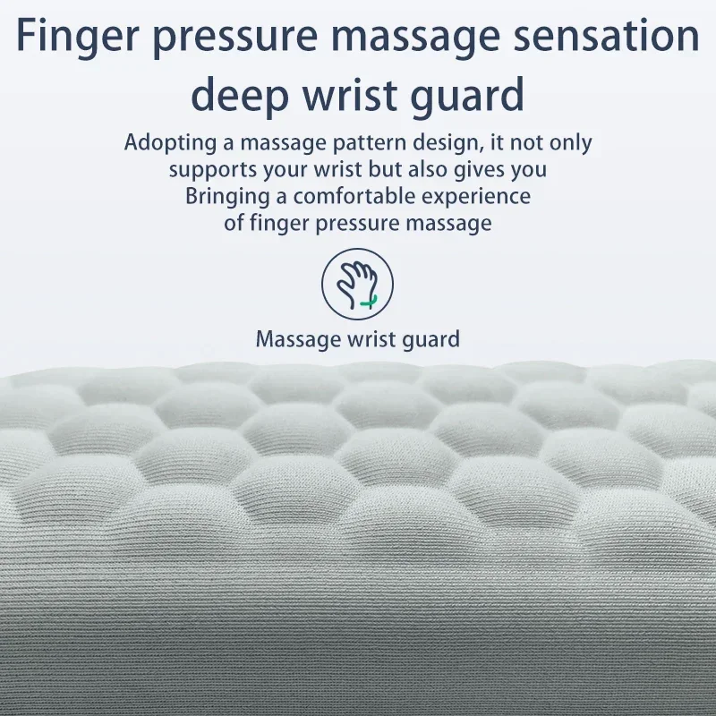 Keyboard Ergonomic Keyboard Mouse Wrist Rest Office Typing Protection Relax Wrist Memory Foam Mouse Pad Computer Laptop Desk Mat