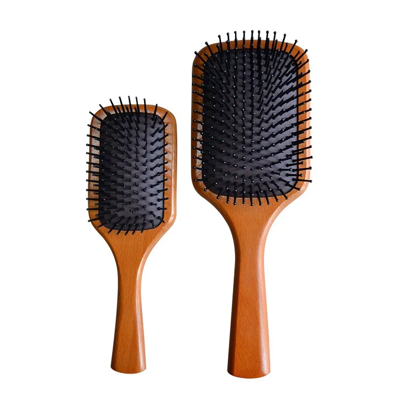 Wood Comb Professional Air Cushion Hair Loss Massage Brush Hairbrush Comb Scalp Hair Care Healthy Bamboo Comb