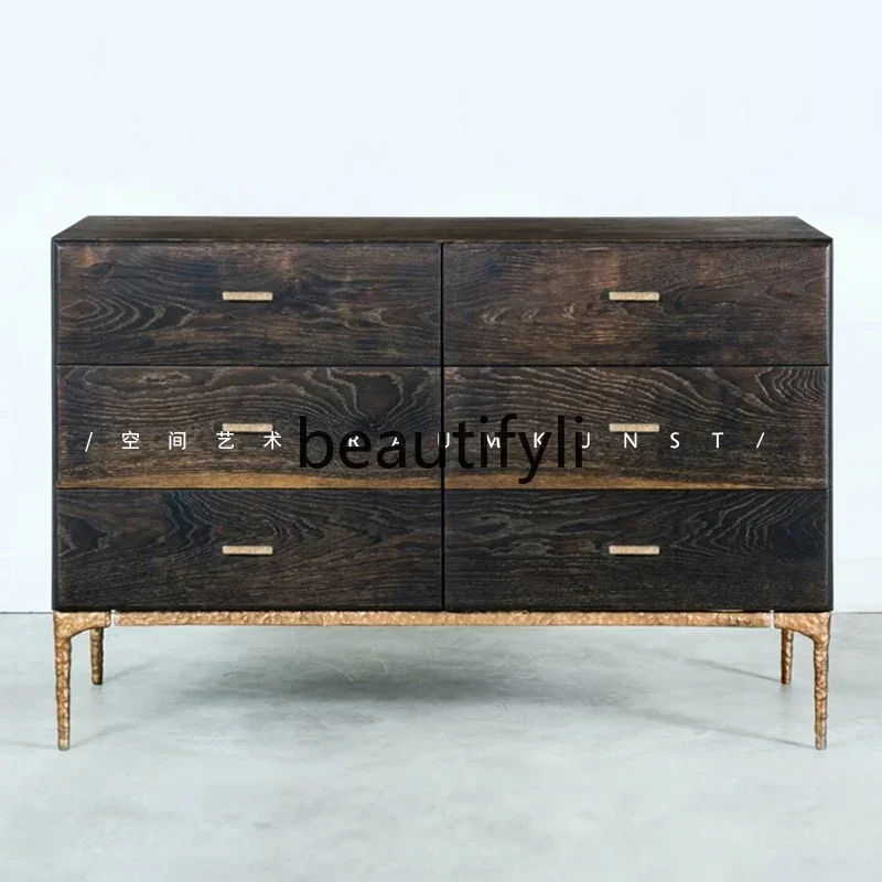 G Nordic/five or six chest cabinet entrance dining side cabinet bedroom side cabinet