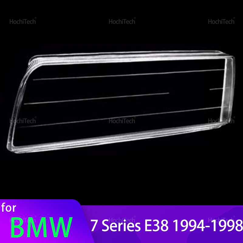 

For BMW 7 Series E38 1994 1995 1996 1997 1998 Car Transparent Housing Front Headlights Lens Shell Glass Lampcover Accessories
