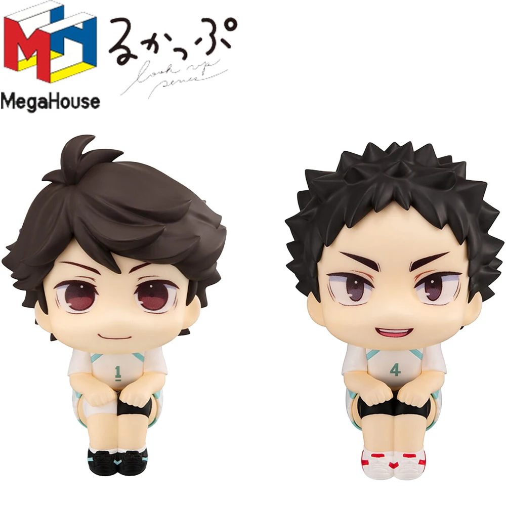 

Pre Sale Original Megahouse Look Up Haikyuu!! Oikawa Tooru Iwaizumi Hajime Uniform Ver. Collectible Model Toys Anime Figures