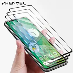 1-3 Pcs Tempered Glass Screen Protector For Google Pixel 6A 7A 4A 5A 5 6 7 Anti Explosion Full Cover Protective Glass