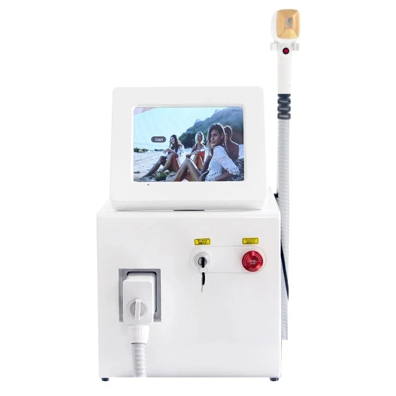 

808nm Ice platinum Laser Diode Hair Removal Machine Permanent Best Painless Skin Care Device 3 Wavelength 808 1064 755nm