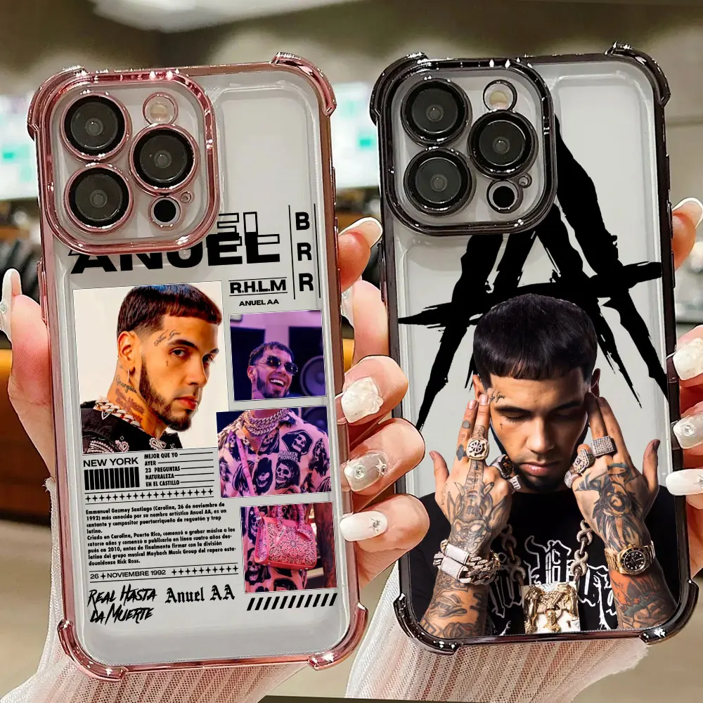 Hot Rapper Anuel AA Fashion Case For Samsung Galaxy A57 A56 A55 A54 A53 A52 A37 A36 A35 A34 A27 A26 A25 A17 A16 A07 A06 5G Cover