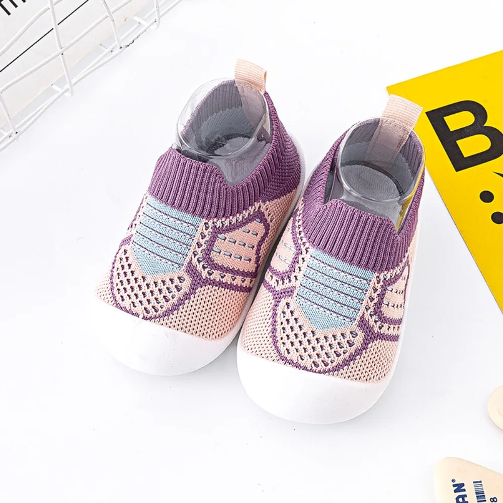 

Mesh Design Breathable Mesh Baby Shoes Anti-slip Bottom Soft Sole Soft Bottom Baby Shoes Lightweight Breathable Fabric