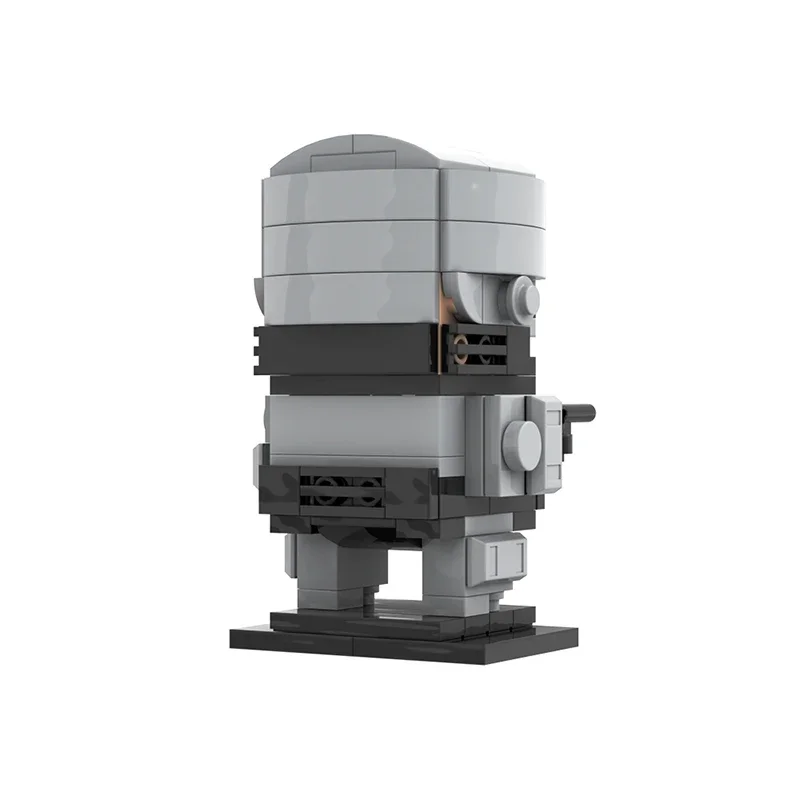 

Mechanical War Police Square Head MOC Building Blocks