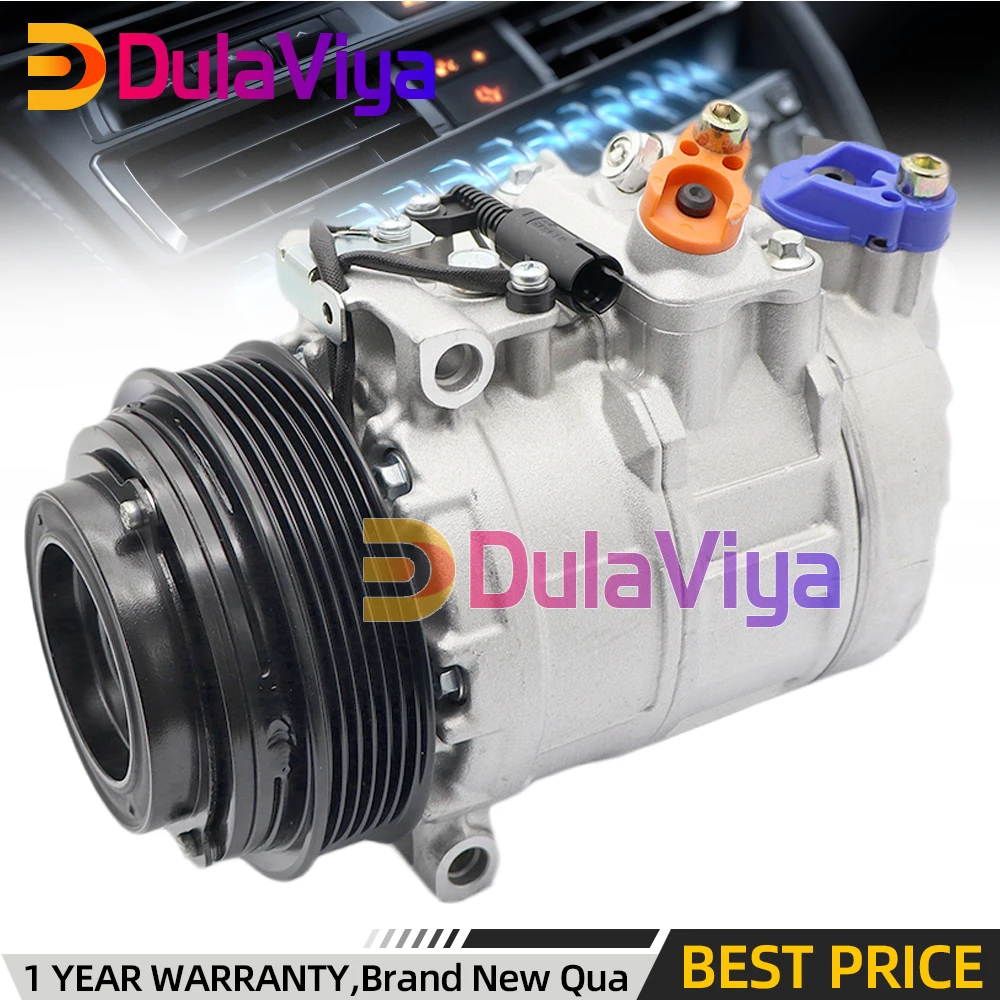 

Автомобильный компрессор кондиционера 7SBU16C для Mercedes-Benz W202 W210 4471002031 4471006820 0002300911 A0002302011 A0002343111