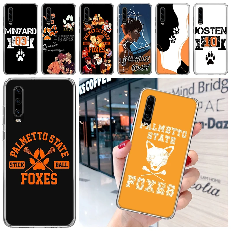 Andreil All For The Game Palmetto State Foxes Soft Phone Case for Huawei P30 P40 P50 P20 P10 Lite Mate 20 10 Pro P Smart Z Y5 Y6