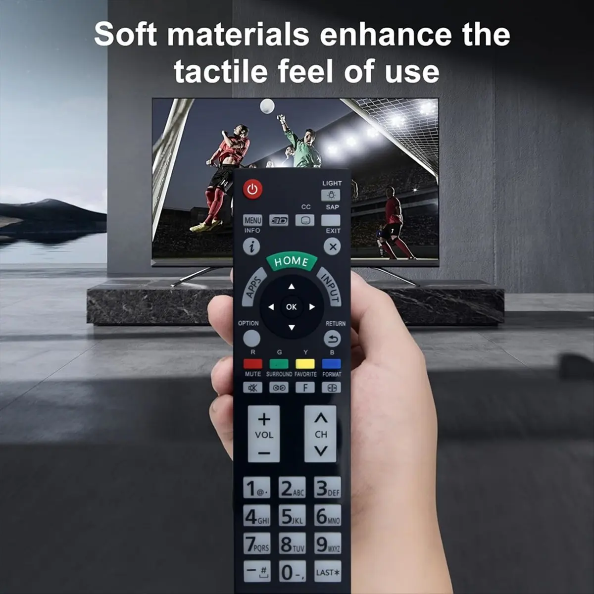 

Замененный пульт N2QAYB000862 для телевизора TC-P55VT60 TC-P60VT60 TC-P65VT60 TC55DT50 TCL42ET5 TCL47DT50 TCL47ET5