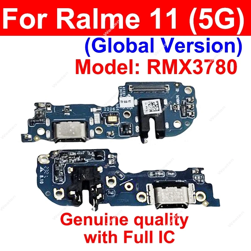 USB Charger Board For Realme 11 11X 5G USB Charging Port Board Flex Cable Connector Replacement