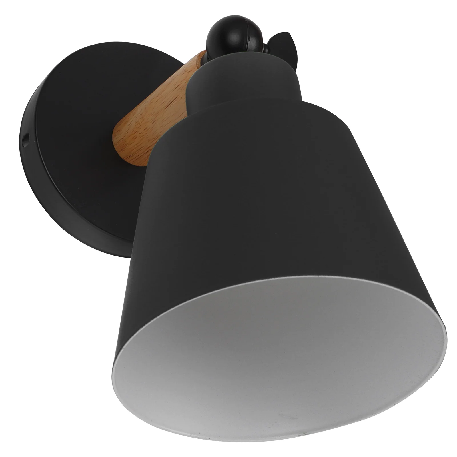 

Modern Wall Light Wooden Metal Bedroom Corridor Bedside Lamp Decorative Simple Chic Indoor Porch Backdrop Low Energy Consumption