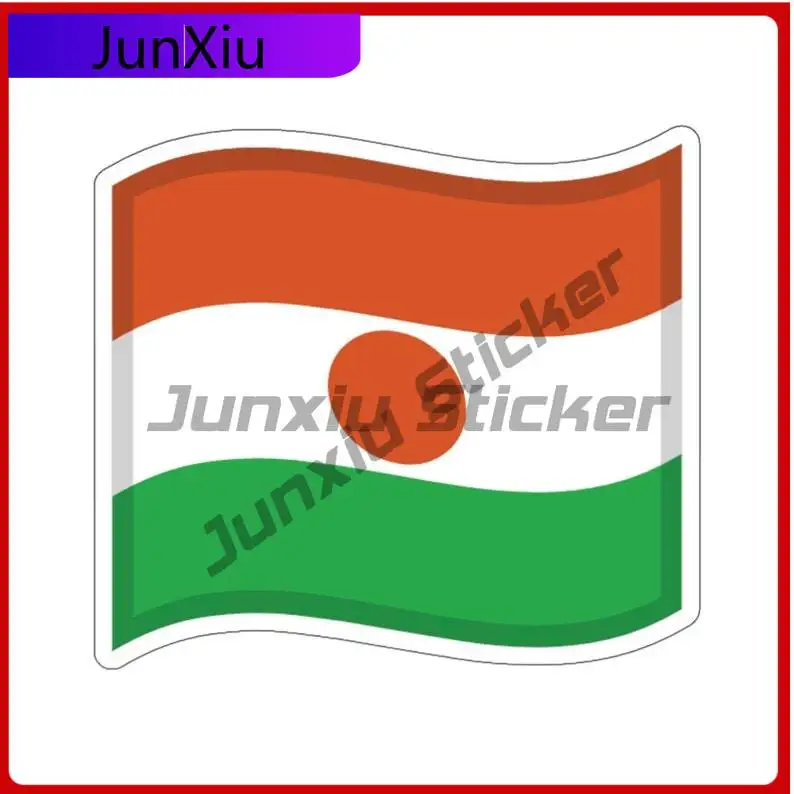 

Niger Flag Sticker Niger Fun Decals Car Assecories Decorations Fun Front Windshield Motorcycle Suv Laptop Suv Fuel Tank Cap Phon