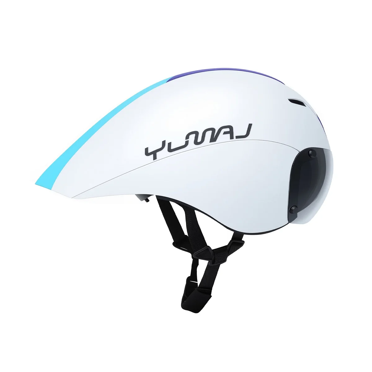 

NEW TT 340g Long Tail Aero TT Road Bicycle Helmet Goggles Cycling Bike Sports Safety YM-01