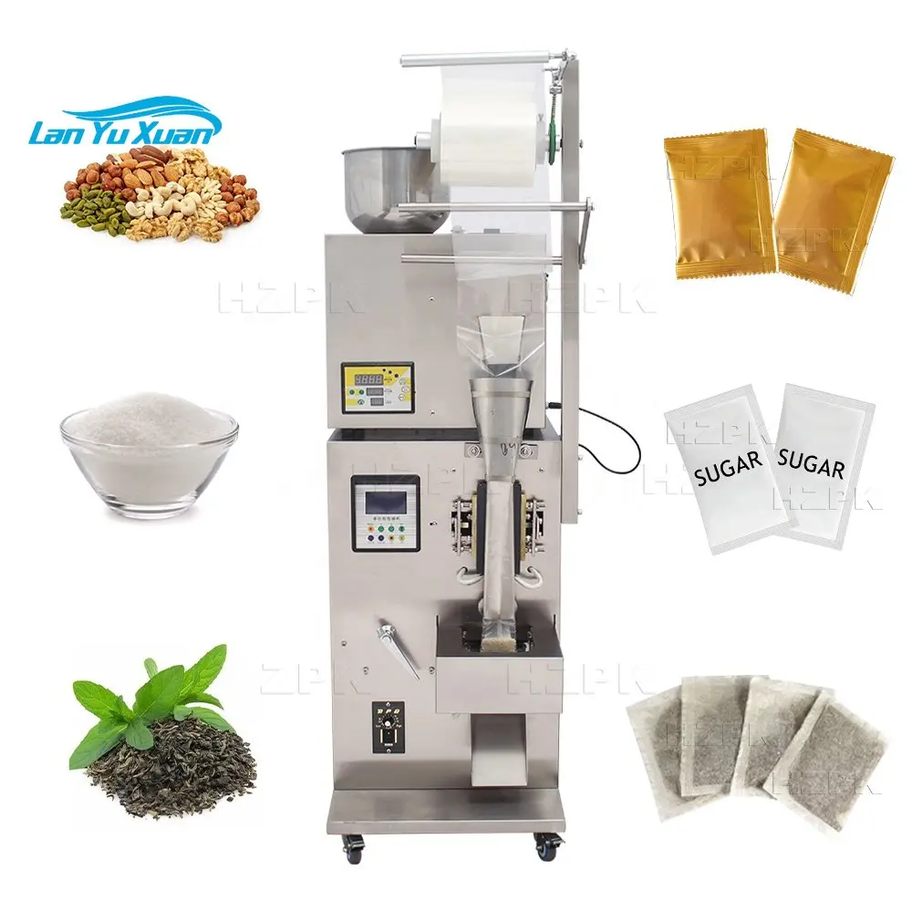 HZPK Multi-function Packaging Machines/automatic Form Fill Seal Granule Spice Sugar Tea Bag Packing Machine