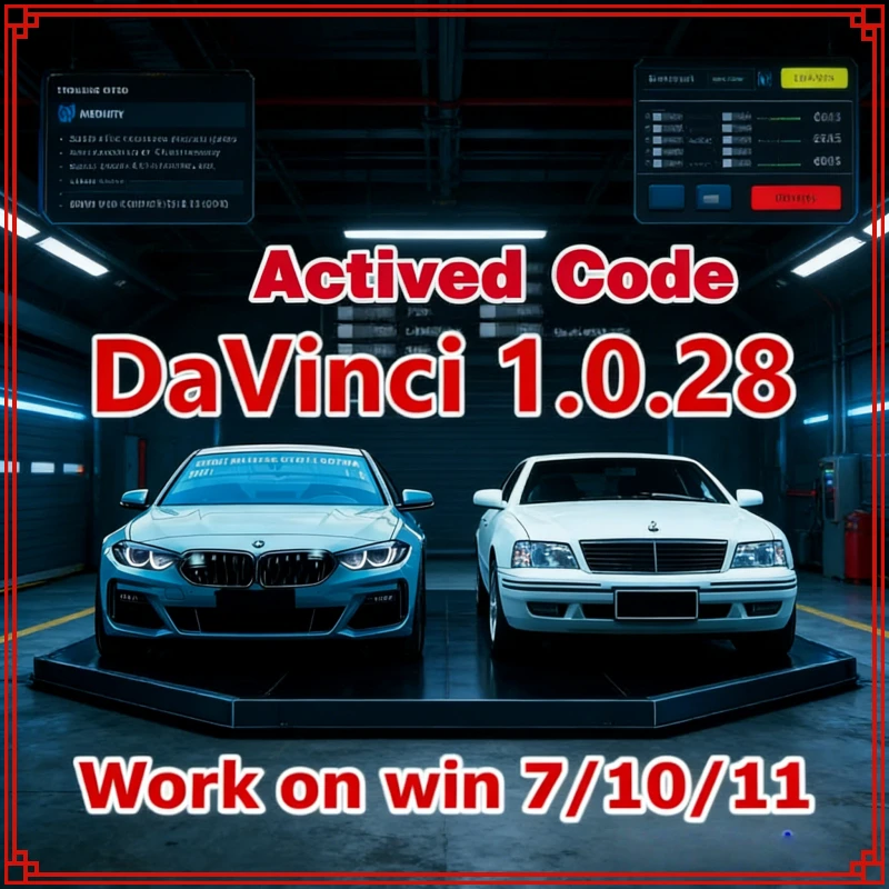 Best selling  Davinci +System Compatible and Powerful + Auto Repair Software Version 1.0.28 PRO with Support for KESS/KTAG - view 2
