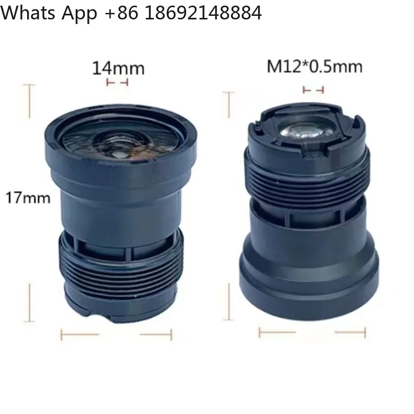 New 5 million high definition surveillance M12 lens 2.8 3.6 4 6mm camera hemisphere lens