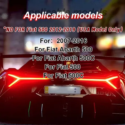 फिएट 500 500C फिएट अबार्थ 500 500C 2007 2008 2009 2010 2007-2016 के लिए 2 पीस कैनबस सफ़ेद SMD LED नंबर लाइसेंस प्लेट लाइट 10 best sales एलईडी फिएट 500 - №3