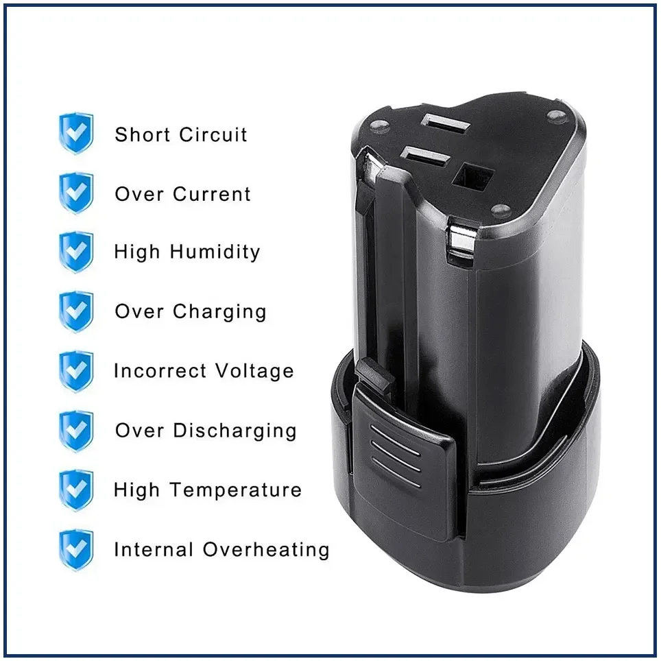 Batterie au lithium pour Worx, batterie 12V, 3,0 Ah, 4,0 Ah, WA3506, WU130, WU131, WU132, perceuse électrique, tournevis, remplacement d'origine