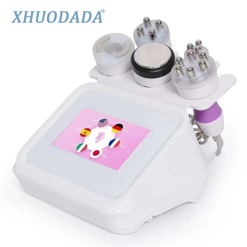 Latest Model 5 in 1 Vacuum Lipo Laser Cavitation Body Shaper Weight Loss Slimming Machine SPA