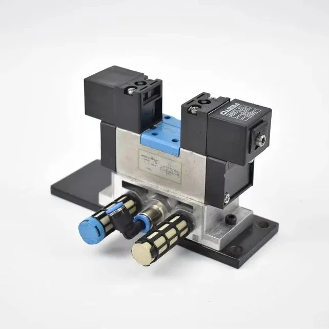 NEW Fixed Solenoid Valve MN1H-5/3G-D-1-C (159681) + MSN1G-24V (123060) Magnetic Coil  One-year warranty