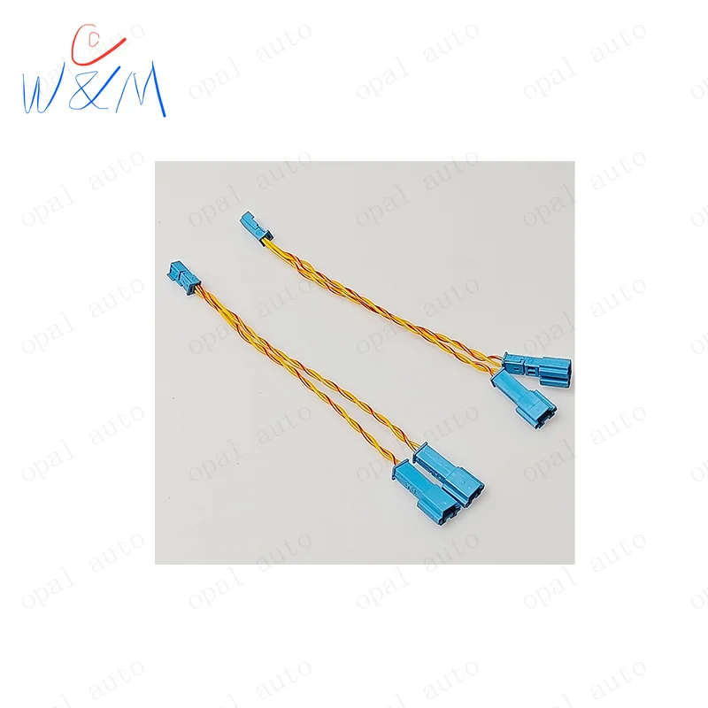 

Tweeter Speaker Splitter Cable Adapter Stereo Connector Wiring Harness For BMW