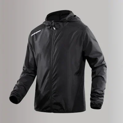 

Summer Outdoor Sunscreen Clothing Explosion Skin Clothing Light Waterproof Breathable Sun-Protective Clothing Men's Sports Jacke