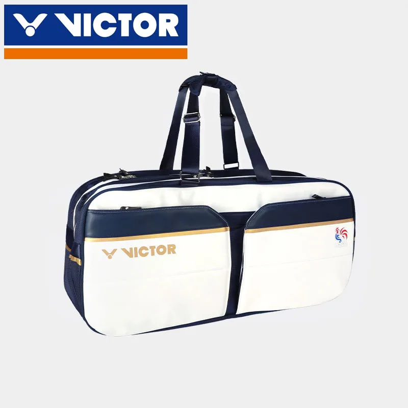 VICTOR Paris Olympic Games limited Victory Badminton Bag Star Model BR9612LTD Fashion Tennis Sports Bag Large Capacity Handbag